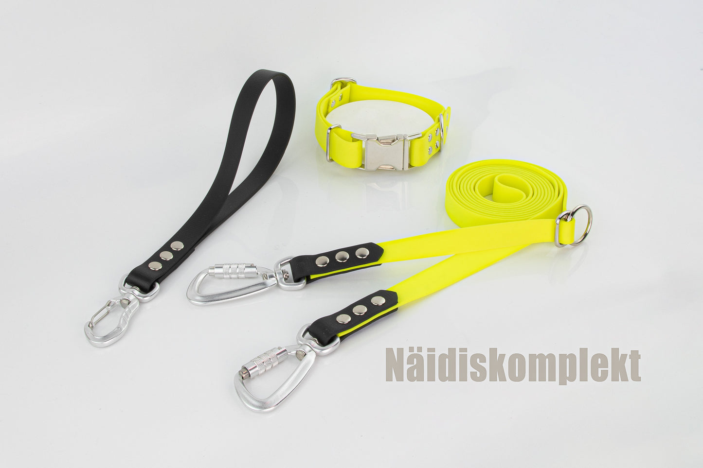 Reguleeritav kaelarihm Neoonkollane