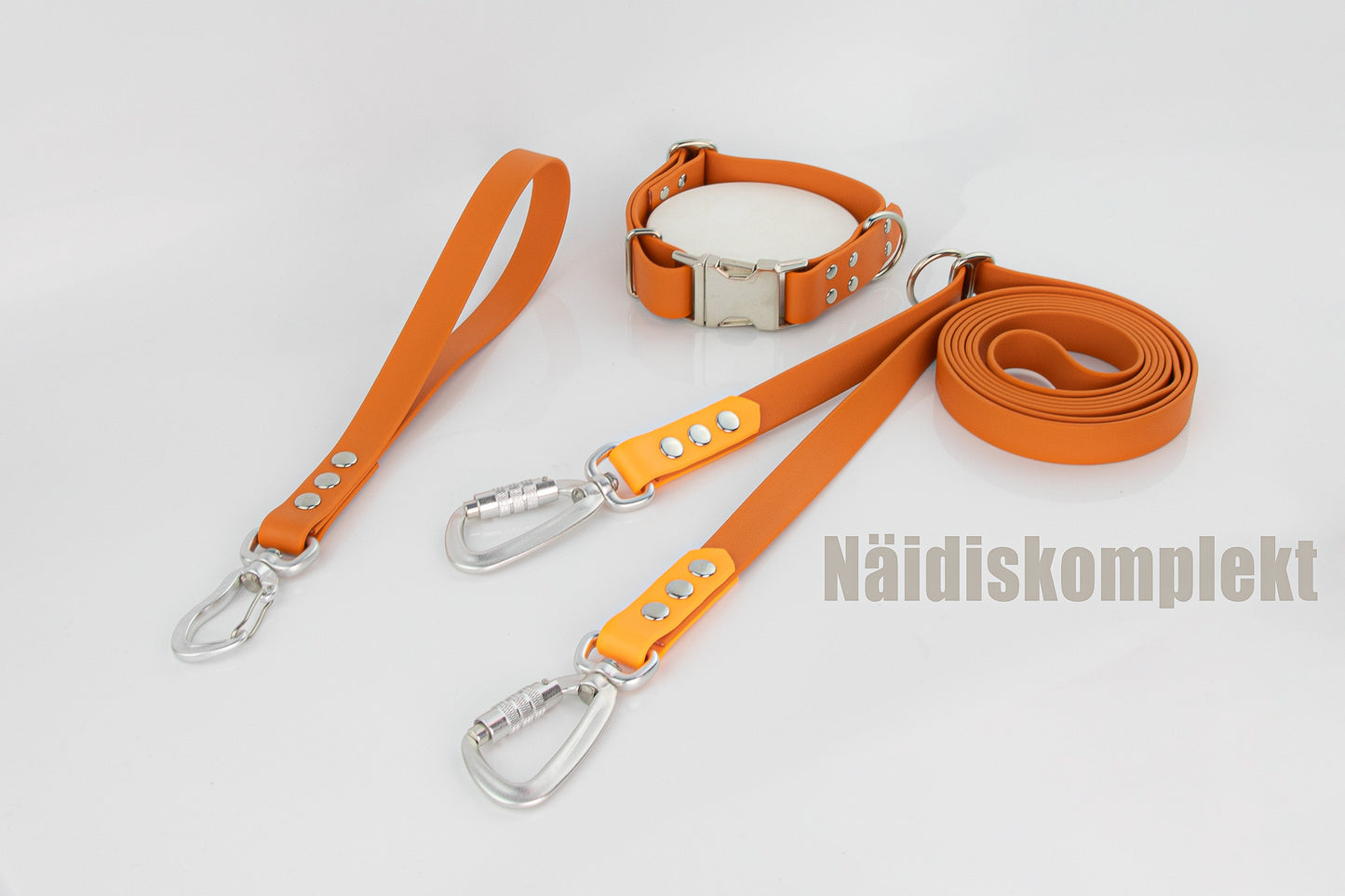 Reguleeritav kaelarihm Tumeoranž