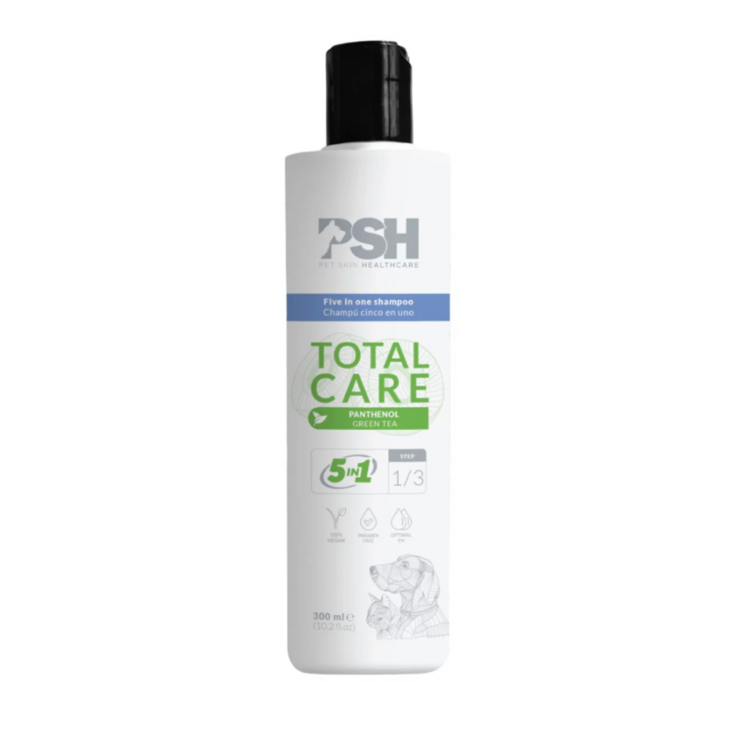 PSH 5in1 universaalne šampoon (300ml)