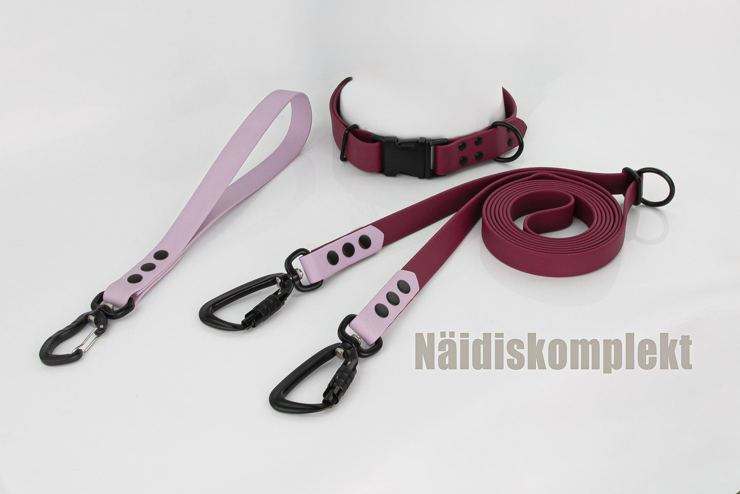 Reguleeritav kaelarihm Veinipunane