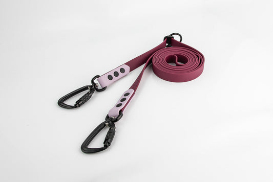 Veinipunane & lavendel